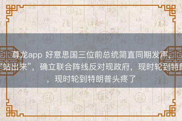 尊龙app 好意思国三位前总统简直同期发声，号令大众 “站出来”，确立联合阵线反对现政府，现时轮到特朗普头疼了